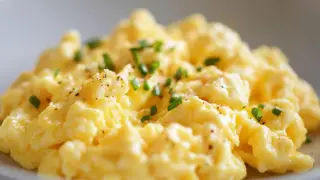 Fluffy Scrambled Egg