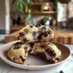 Cheesecake Stuffed Chocolate Chip Cookies