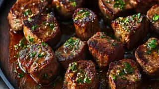 Garlic Butter Steak Bites