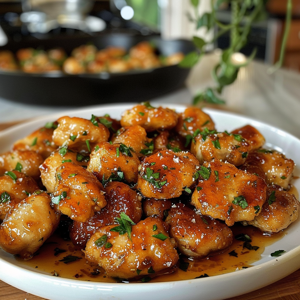 Garlic Butter Chicken Bites