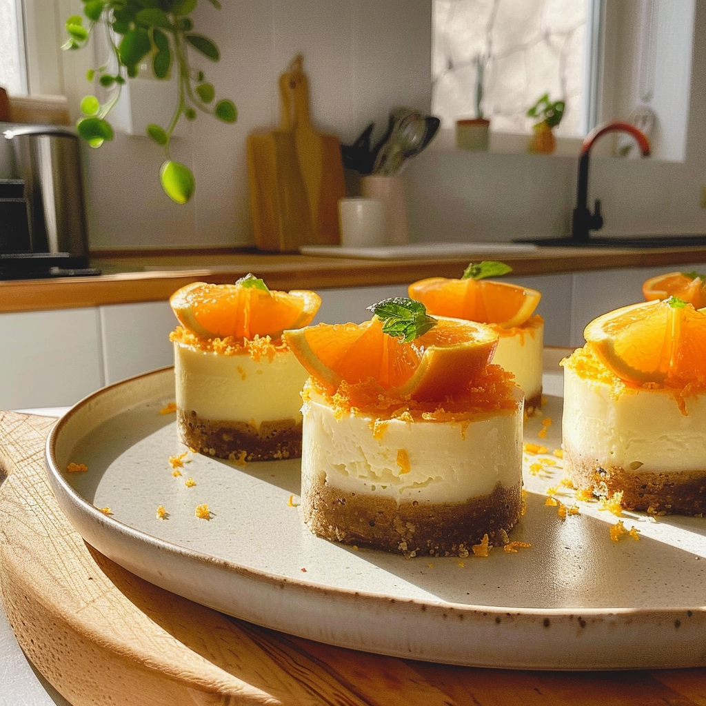 Mini Easter Cheesecakes
