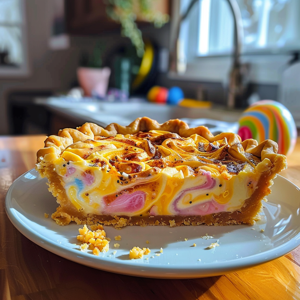 Easter Swirl Pie