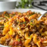Creamy Beef Noodle Casserole