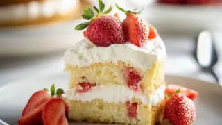 Strawberry Shortcake Cake