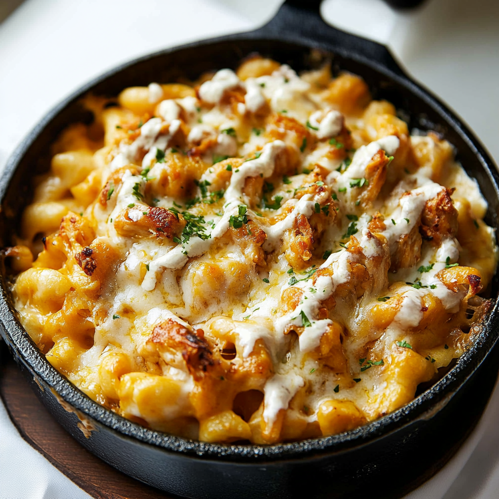 Buffalo Chicken Mac and Cheese