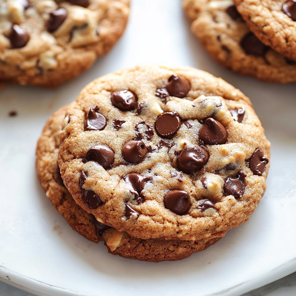 Almond Flour Chocolate Chip Cookies