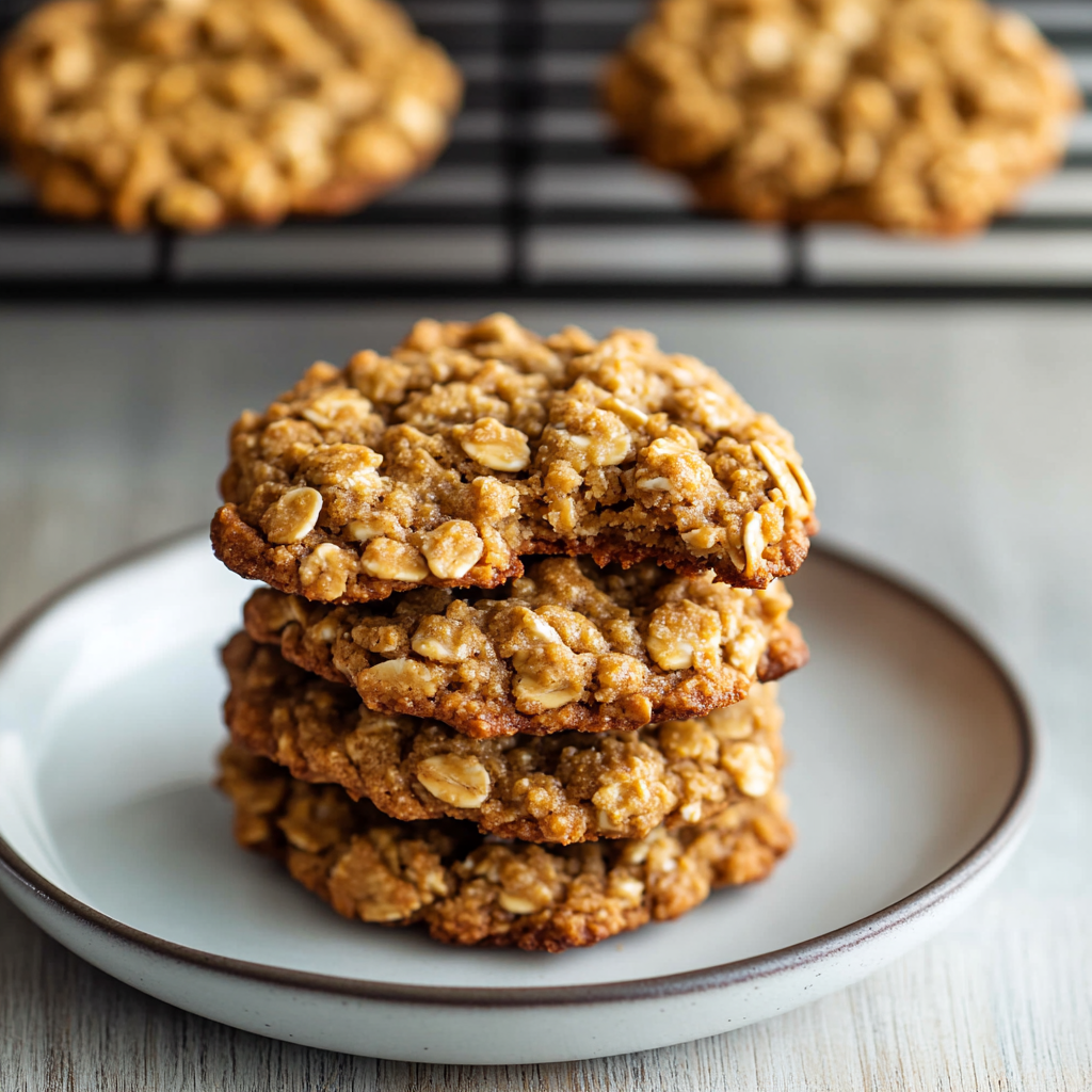 Peanut Butter Oatmeal Cookies