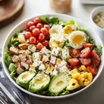 Cobb Salad Fresh Ingredients