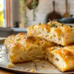 Homemade Focaccia Bread Fresh from the Oven