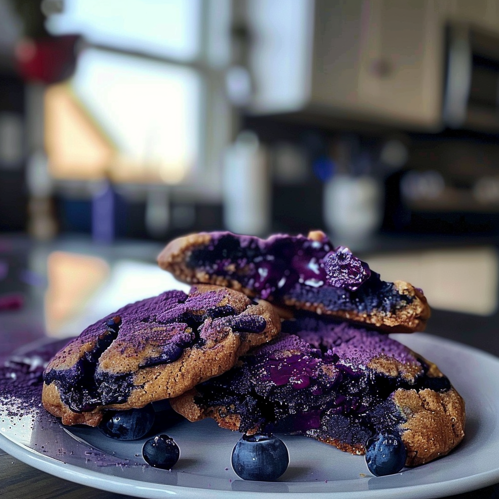 Blueberry Heaven Cookies