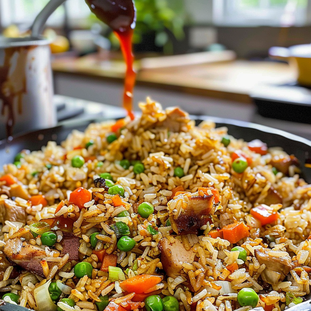 Blackstone Fried Rice Delicious Dish