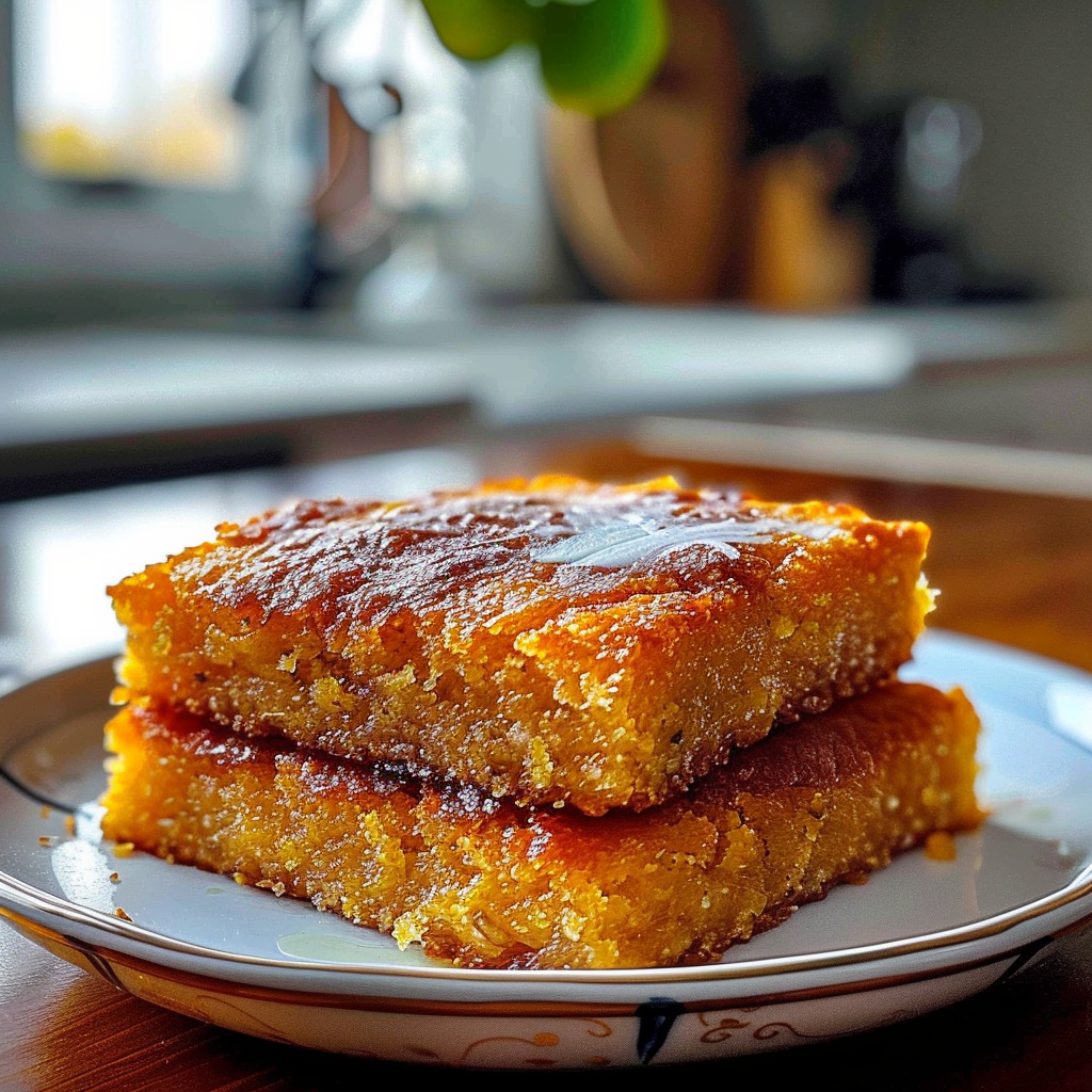Honey Butter Sweet Potato Cornbread