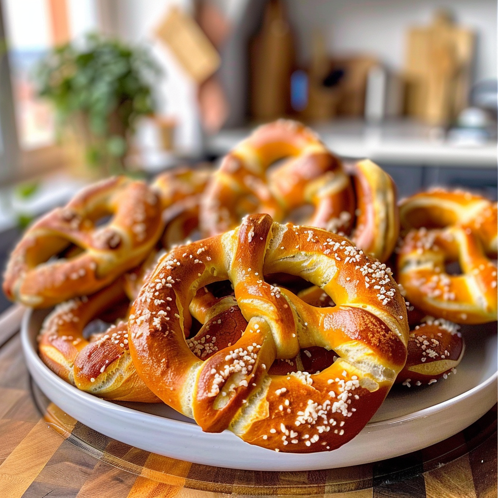 Delicious Homemade Soft Pretzels