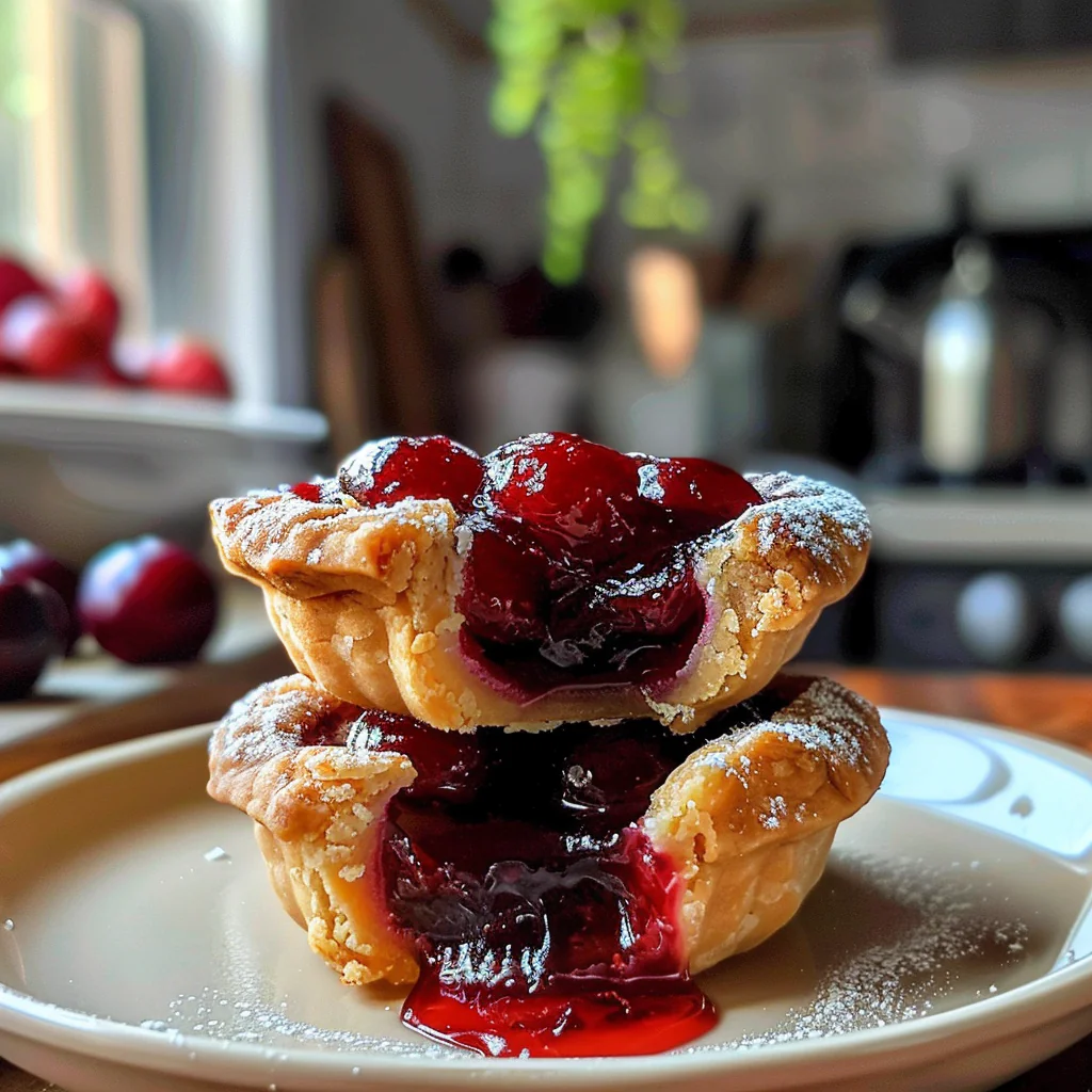 Mini Cherry Pies Delights