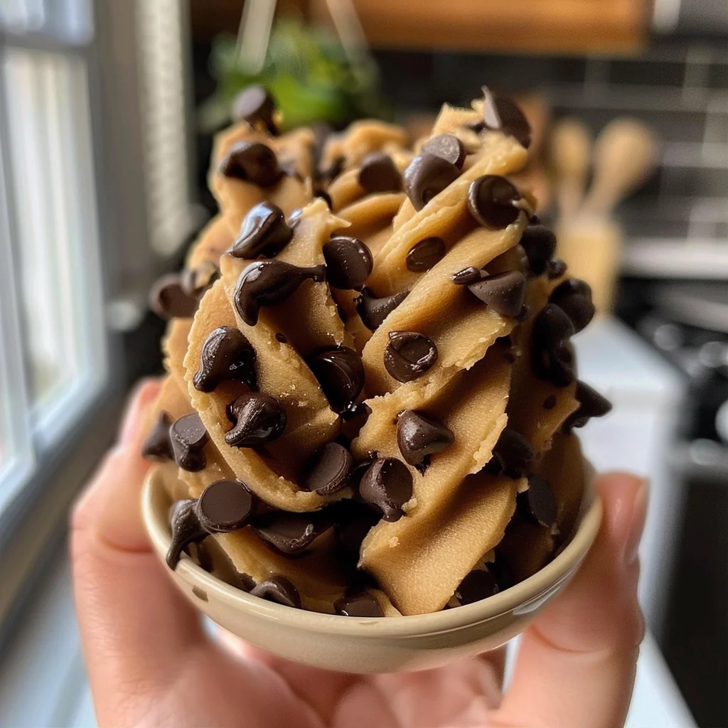 Delicious Chocolate Chip Cookie Dough Twists