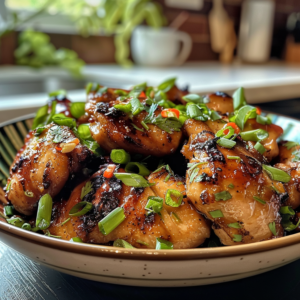 Vietnamese Lemongrass Chicken Dish