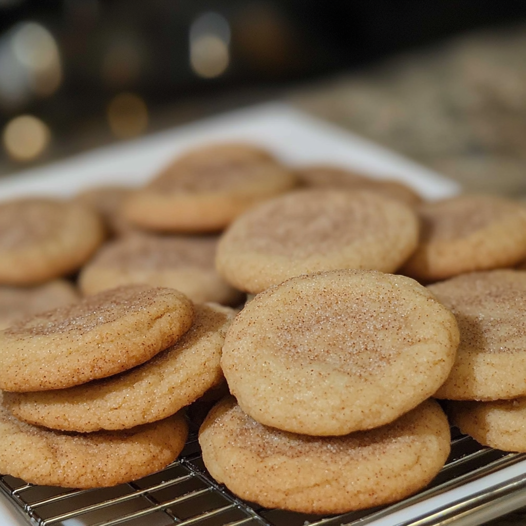 Lemon Sugar Cinnamon Cookies Recipe