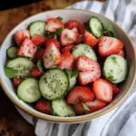 Strawberry Cucumber Salad Recipe