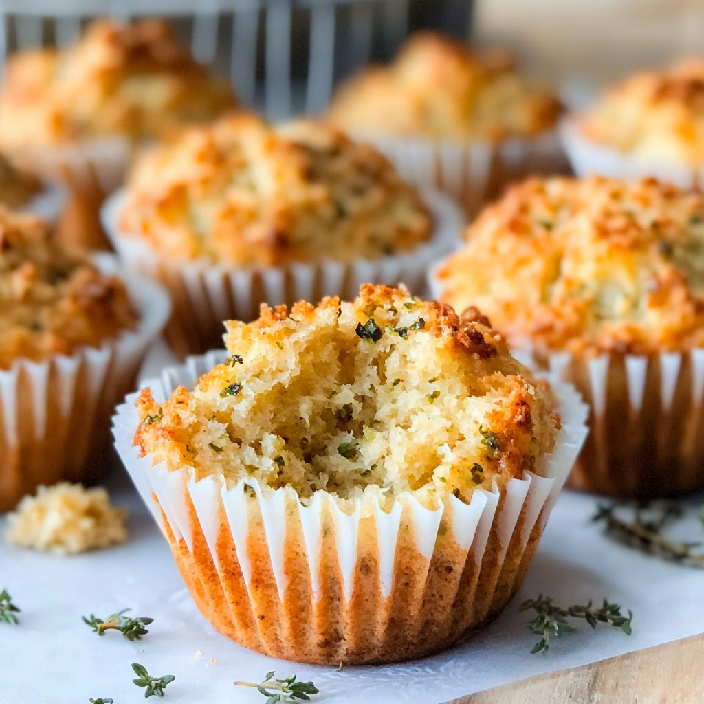 Cheese and Herb Muffins Recipe