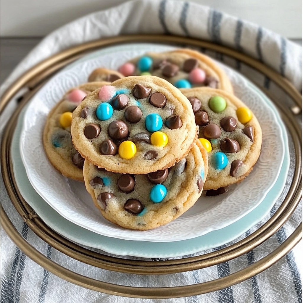 Homemade Easter Chocolate Chip Cookies Recipe