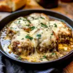 French Onion Meatball Melts