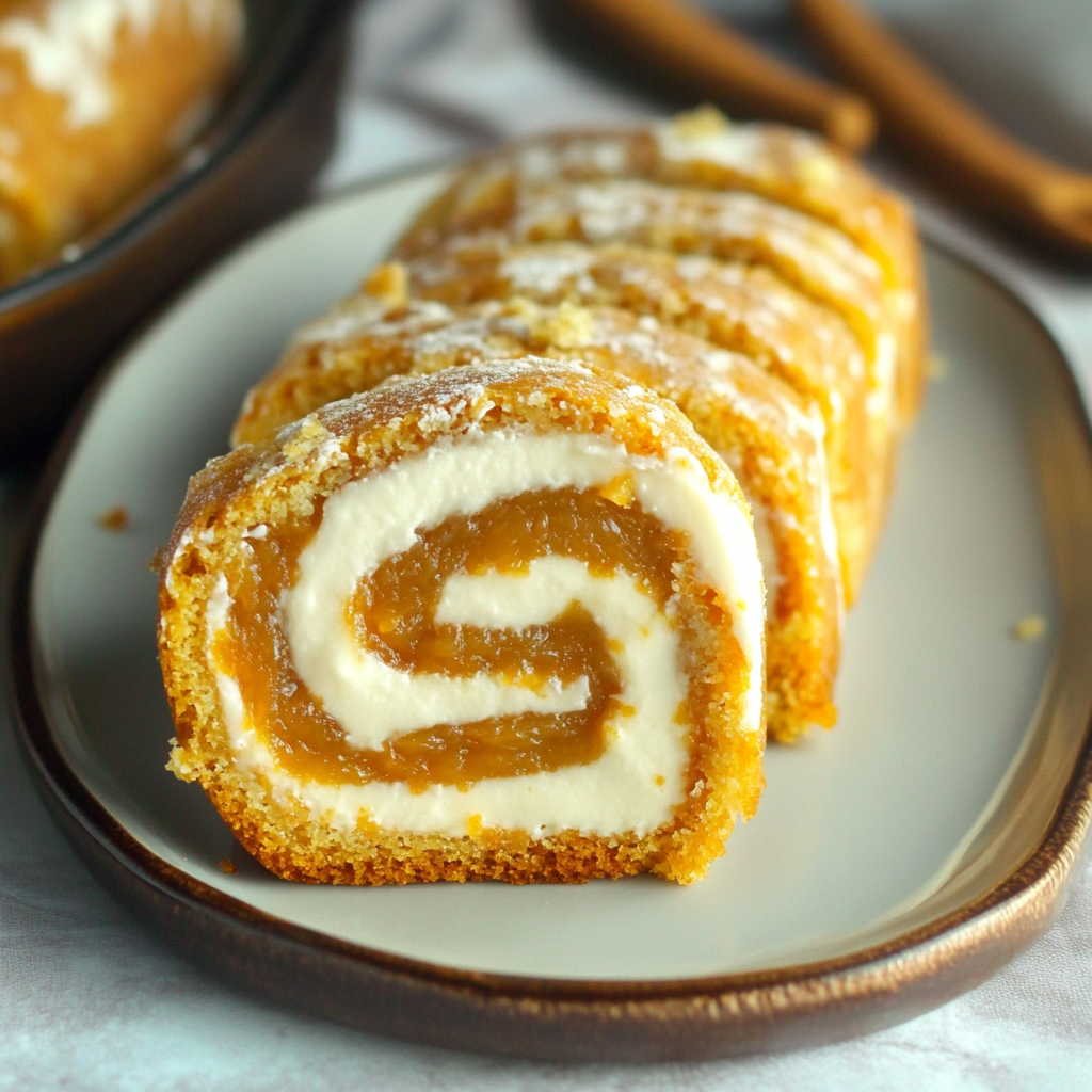 Homemade Carrot Cake Roll