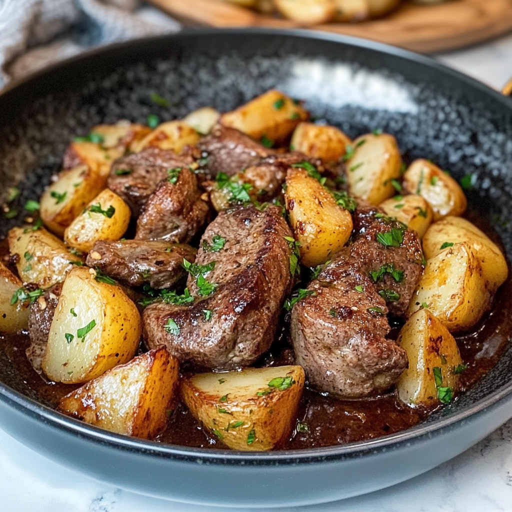 Butter Steak and Potatoes