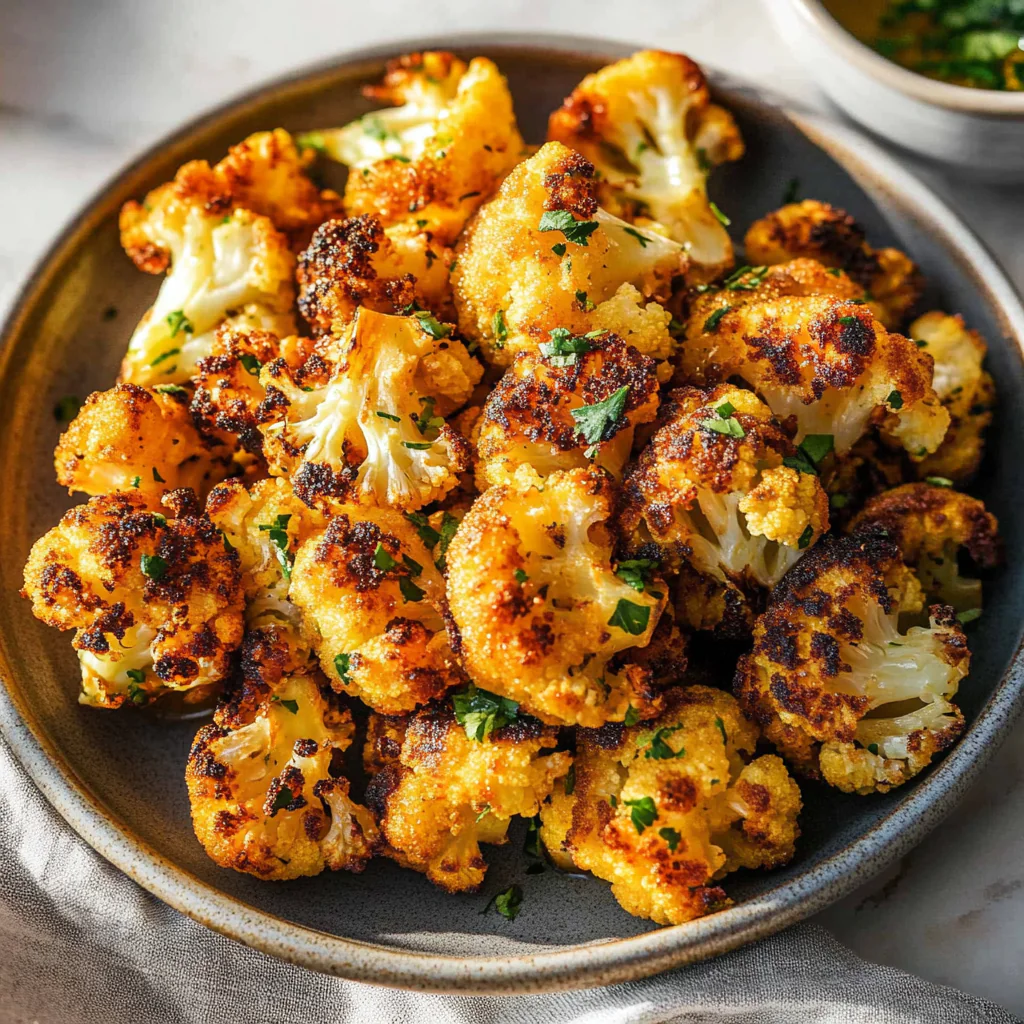 Parmesan Roasted Cauliflower