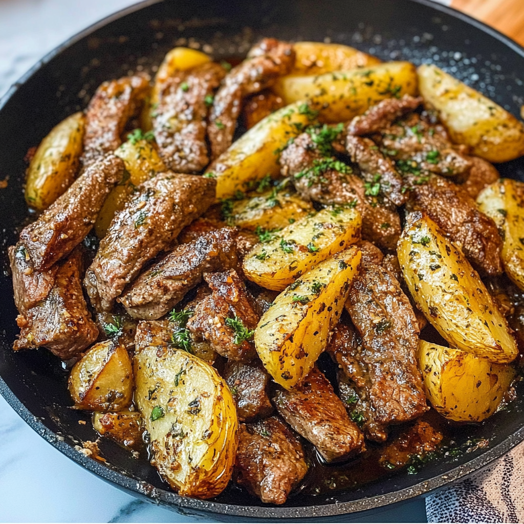 Butter Steak and Potatoes