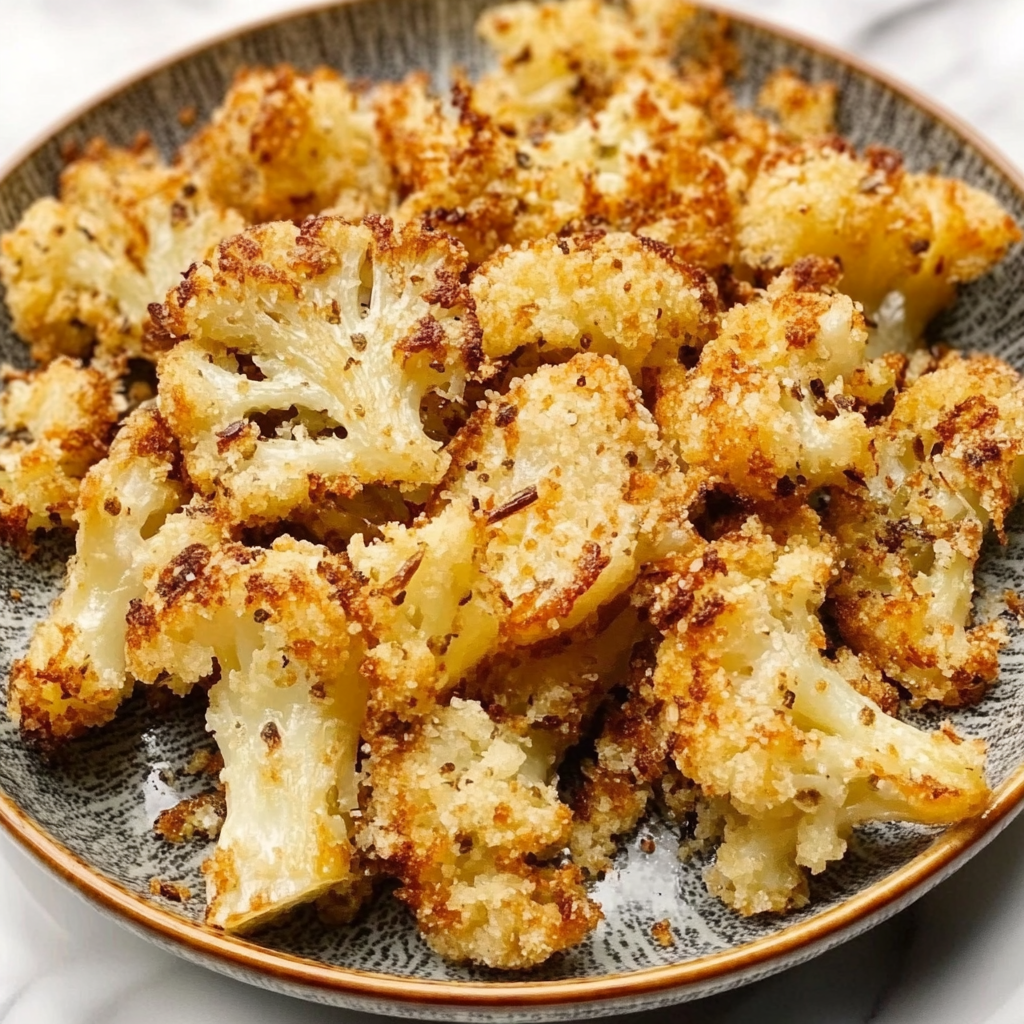 Parmesan Roasted Cauliflower