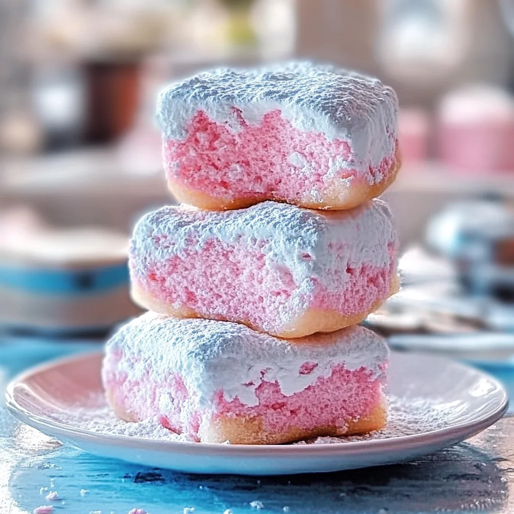 Easy Cotton Candy Marshmallows