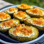 Air Fryer Stuffed Pickles