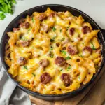 One Pot Cheesy Sausage Pasta