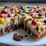 White Chocolate Brownie Pizza Recipe