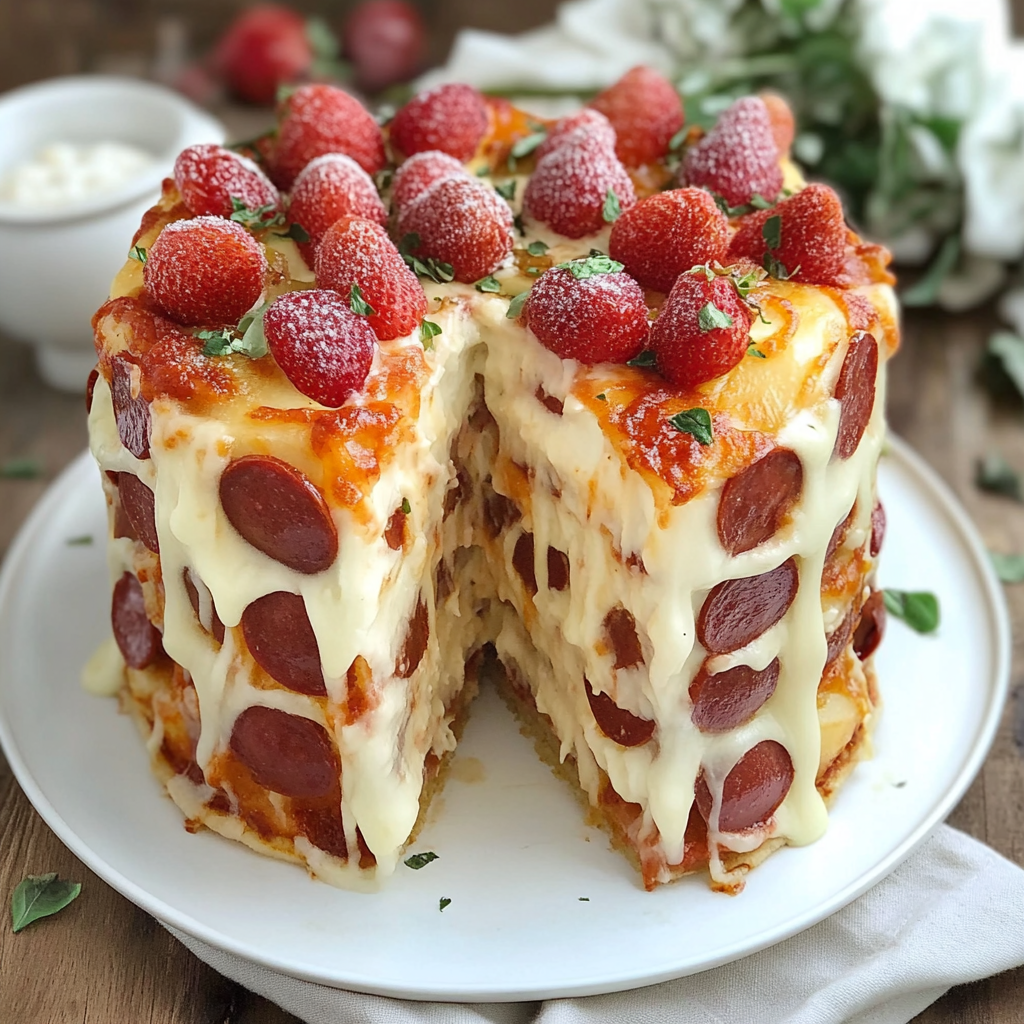 Pizza Cake Recipe