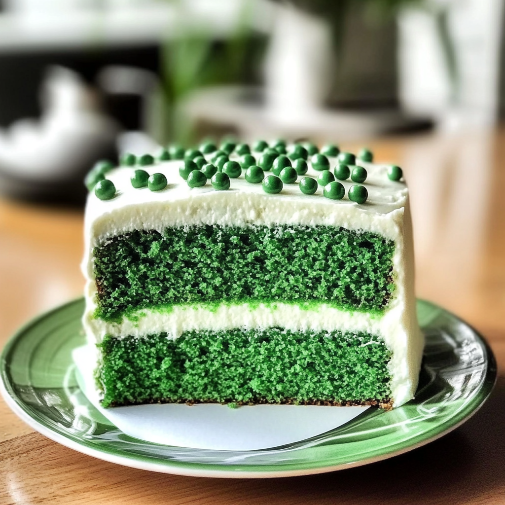 St. Patrick’s Day Green Velvet Cake Recipe