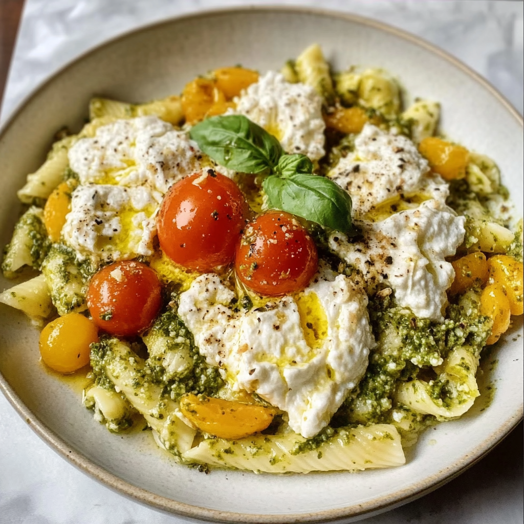 Pesto Burrata Pasta