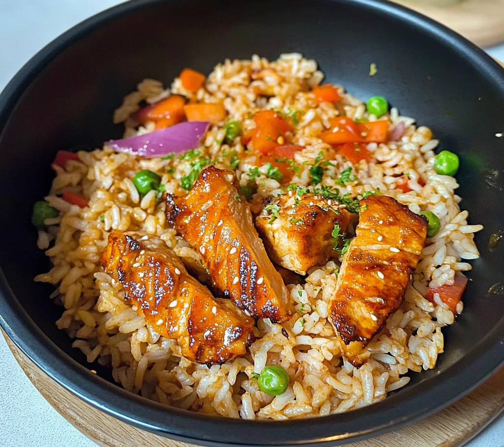 Air Fryer Chicken Fried Rice
