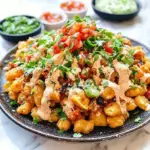 Crispy Tater Tot Nachos