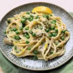 One-Pot Pasta with Peas, Artichokes & Lemon Magic