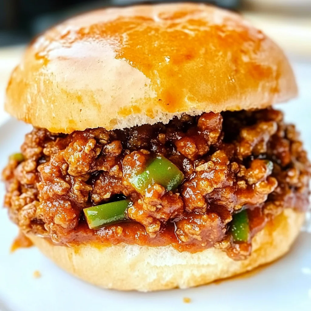 Vegetarian Sloppy Joes