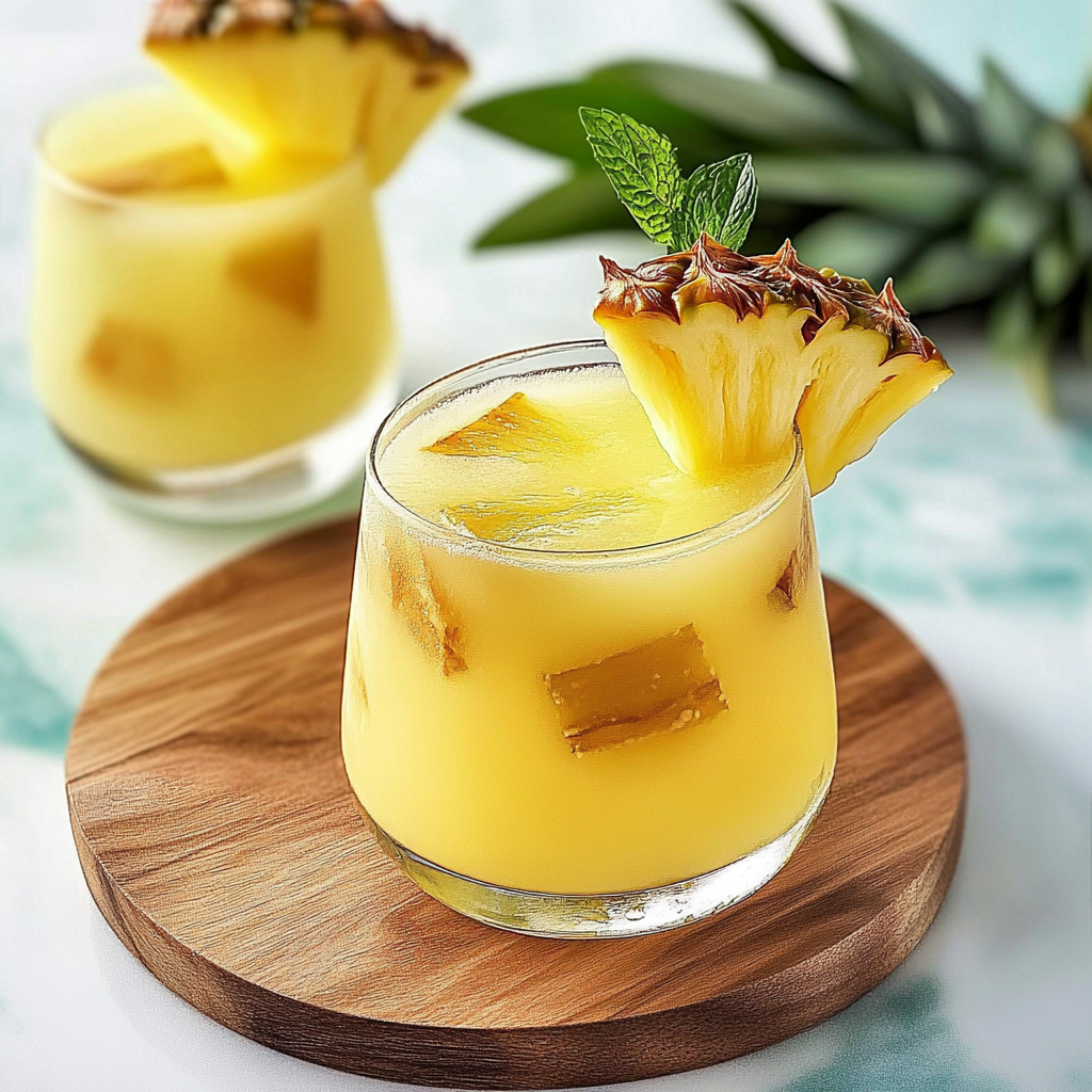 Pineapple Ginger Agua Fresca Recipe