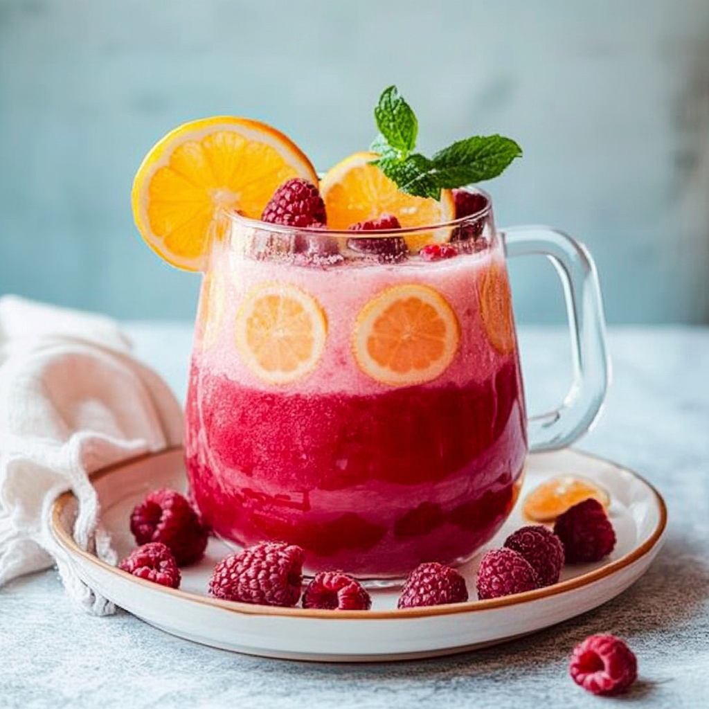 Sparkling Raspberry Limeade Recipe