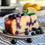 Lemon Blueberry Yogurt Cake Recipe