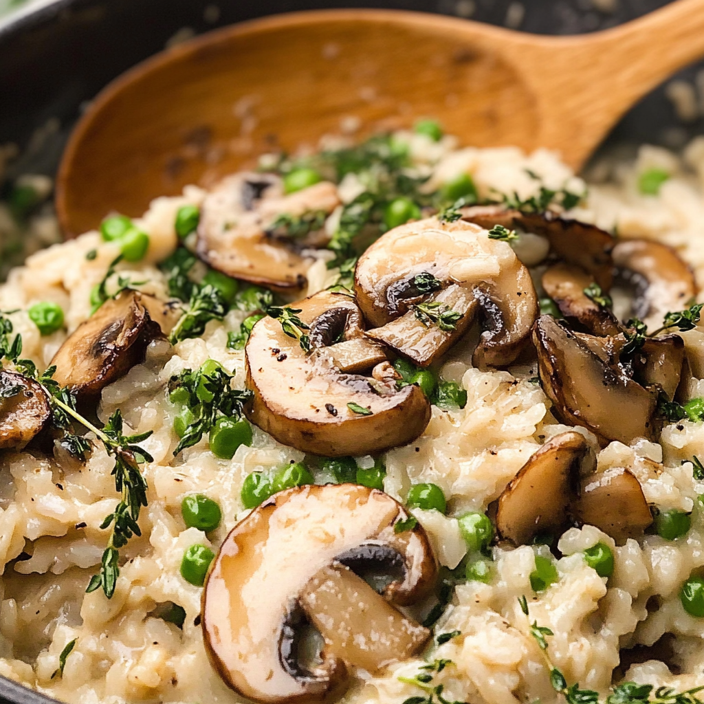 Creamy Mushroom Risotto