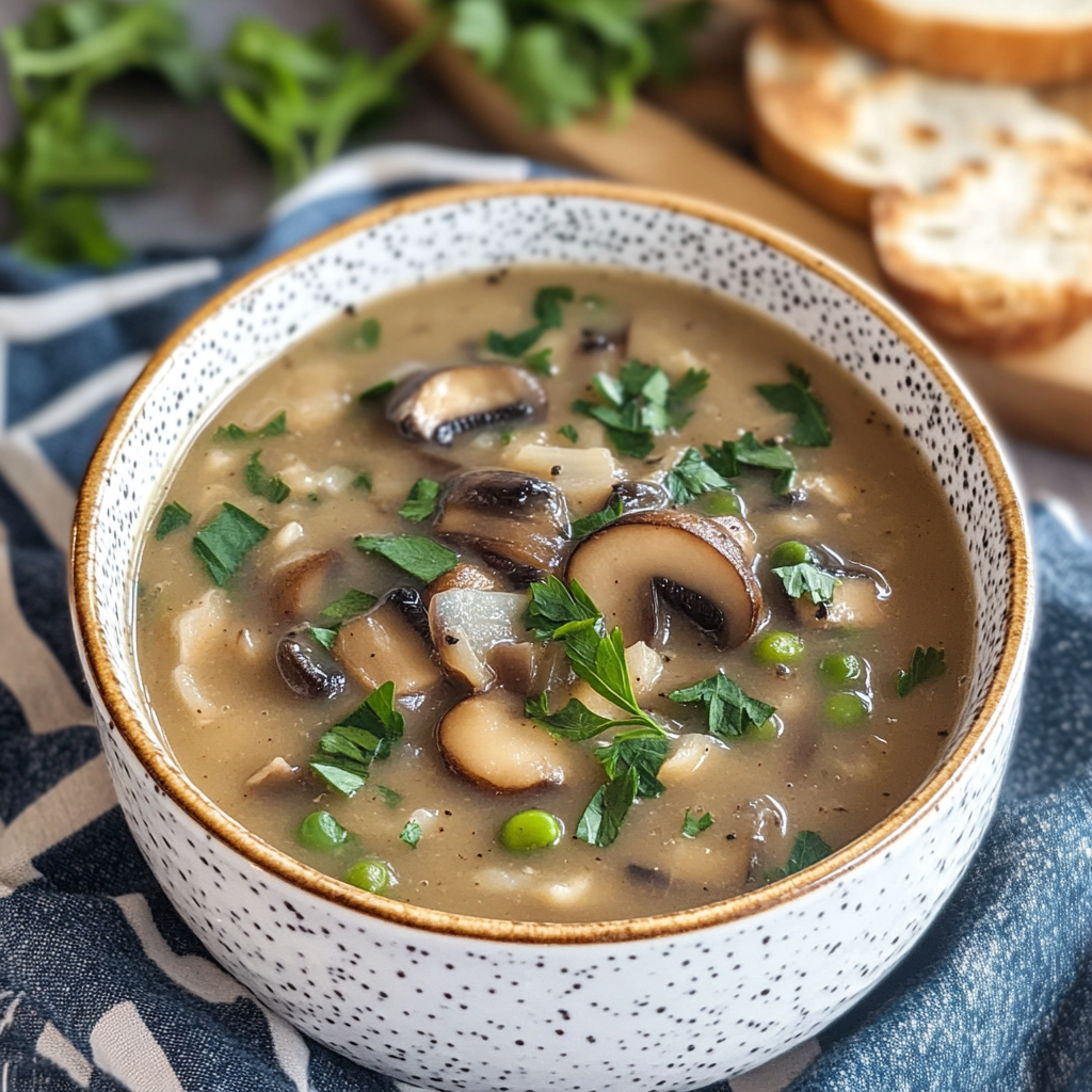 Cozy Mushroom Soup Recipe
