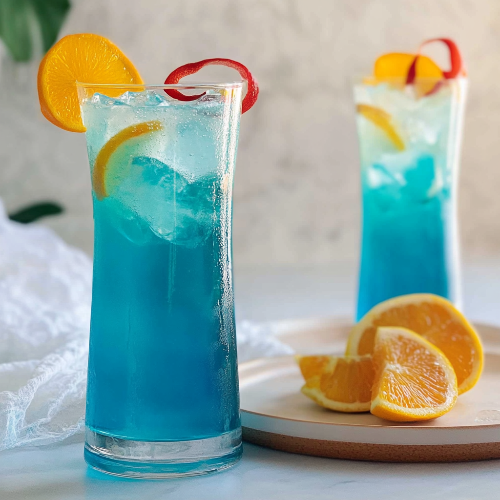 Blue Lagoon Mocktail Recipe