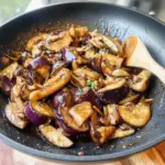 Mushroom Eggplant Stir Fry Recipe