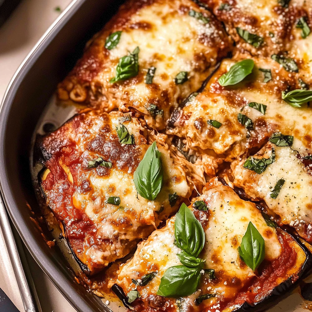 Baked Eggplant Parmesan Recipe