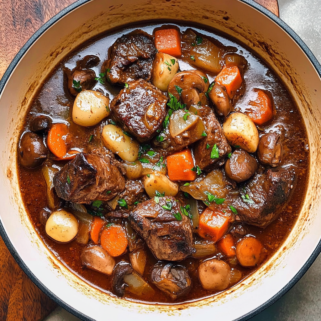 Classic Beef Bourguignon Recipe